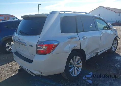2009 Toyota Highlander Hybrid Limited из США, поврежденный, VIN JTEEW44A392036065